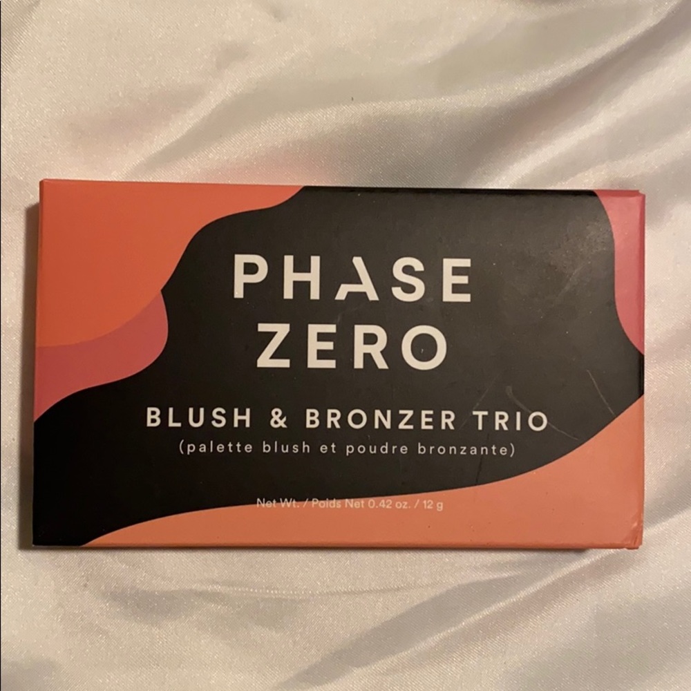 PHASE ZERO MAKEUP Blusher and Bronzer Trio
